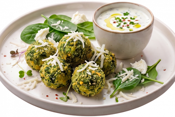 Хрустящие сырные шарики